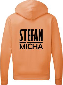 Hooded Full Zip, orange